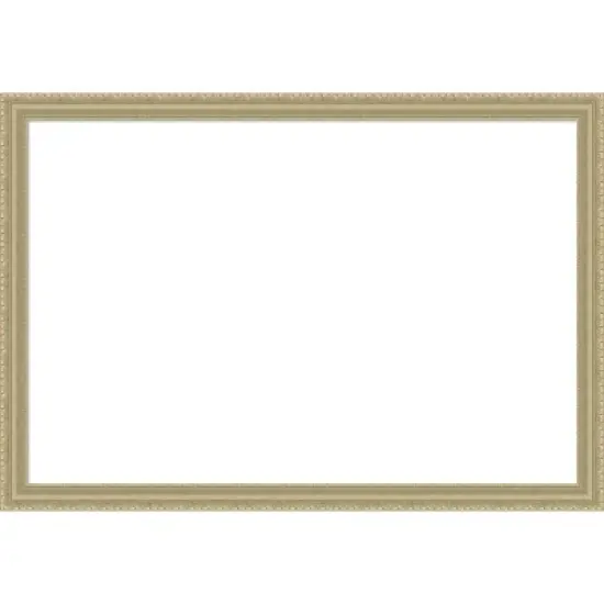 Amanti Art Champagne Teardrop Framed Dry Erase Magnetic Board image {16}