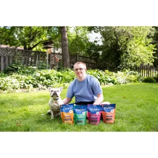 Finley's All Natural Soft Training Bite Variety Pack Chewy with Salmon, Duck, Turkey and Lamb Flavor Dog Treats - 4pk/64oz image {6}