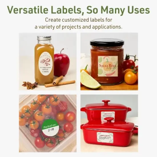 Avery Dissolvable Labels, 1-5/8" Diameter Round image {4}