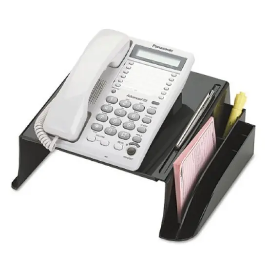 Officemate Officemate 2200 Series Telephone Stand, Black, 12.25" x 10.5" x 5.25" image {3}