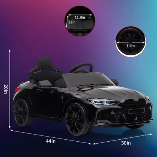 12V Toddler Electric Vehicle,Ride On Car for Kids,Sports Car with Remote Control image {1}