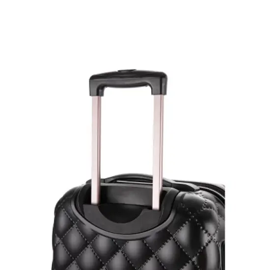Rockland Melbourne Expandable ABS Hardside Carry On Spinner Suitcase - Quilt image {4}