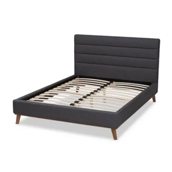 Erlend Platform Bed - Baxton Studio image {6}