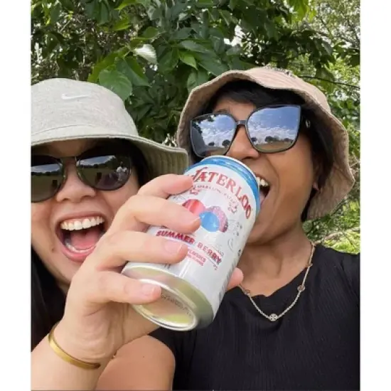 Waterloo Summer Berry Sparkling Water - 8pk/12 fl oz Cans image {5}