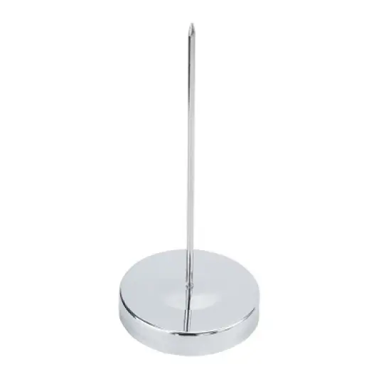 Unique Bargains Stainless Steel Desktop Orders Invoice Note Safe Bill Spike Holder 3 Inch Long image {5}