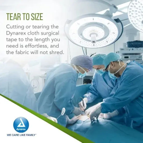 Dynarex 3562 Cloth Surgical Tape 1 in. x 10 yds (Box of 12) image {3}