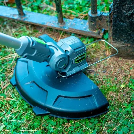 Genesis&reg; G20Max 20-Volt 12-In. Cordless String Trimmer/Edger in Gray image {4}