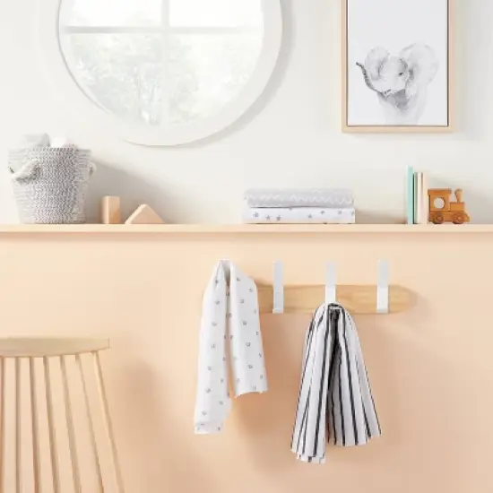 Flannel Baby Blankets Hedgehog 4pk - Cloud Island&trade; image {1}