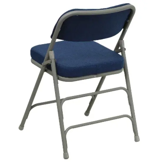 Emma and Oliver 4 Pack Home & Office 18.5"W Party Events Padded Metal Folding Chair image {3}