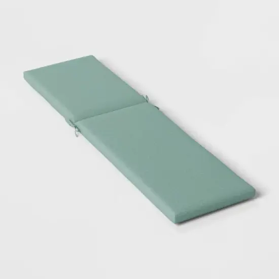 78"x24" Woven Outdoor Chaise Lounge Cushion - Threshold&trade; image {3}