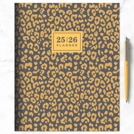 TF Publishing July 2025 - June 2026 Lovely Leopard Large Monthly Planner image {3}