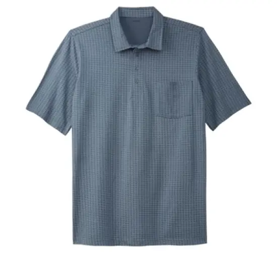KingSize Men's Big & Tall Lightweight Pocket Golf Polo Shirt image {10}