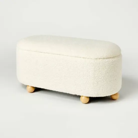 Havenstone Pill Shaped Storage Bench - Threshold&trade; designed with Studio McGee image {6}