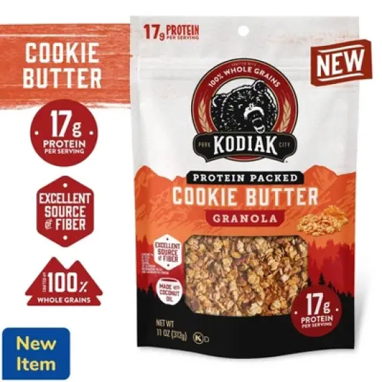 Kodiak Protein-Packed Cookie Butter Oat Granola - 11oz image {2}