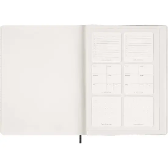 Moleskine Essential Planner 2026 Weekly Vertical XXL Black image {9}