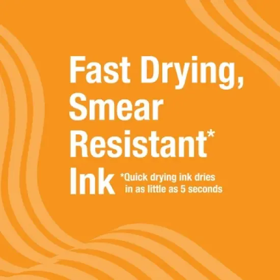 BIC Gelocity Pro Black Gel Pens, Medium Point (0.7 mm), Smooth Smear-Resistant Black Ink, Ultra Comfortable Grip, 12-Count Pack image {2}