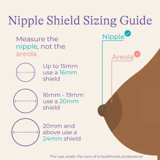 Lansinoh Contact Nipple Shield with Case - 16mm - 2ct image {2}