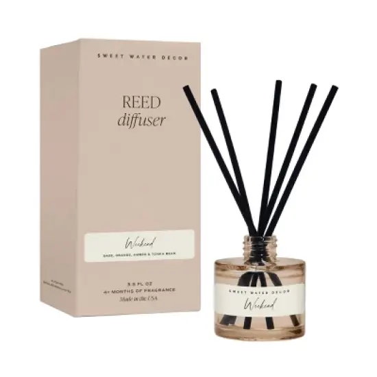 Sweet Water Decor Weekend Tinted Glass Reed Diffuser - 3.5oz image {3}