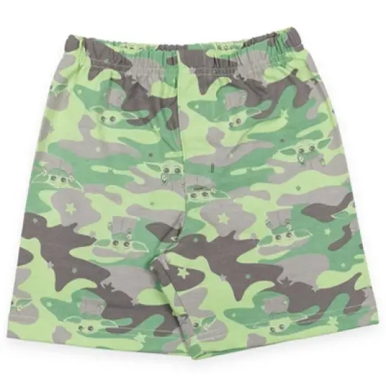 Star Wars The Mandalorian The Child Baby T-Shirt and French Terry Shorts Outfit Set Infant image {2}