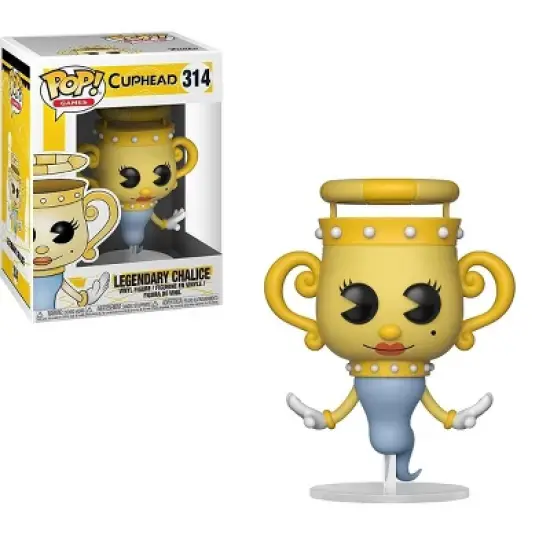 Funko POP! Cuphead Vinyl Figure Legendary Chalice image {1}