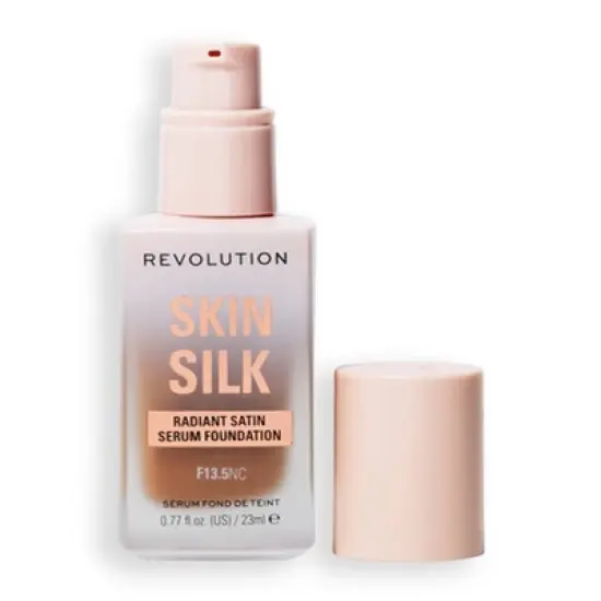 Makeup Revolution Skin Silk Serum Foundation - 0.77oz image {28}