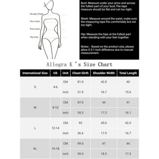 Allegra K Women's Casual Tied Back Knitted Cropped Sleeveless Tank Top Sweater Vest image {5}