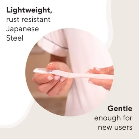 Finishing Touch Flawless Dermaplane Facial Exfoliator and Hair Remover for Women - 6ct image {8}