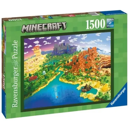 Ravensburger World of Minecraft Jigsaw Puzzle - 1500pc image {1}