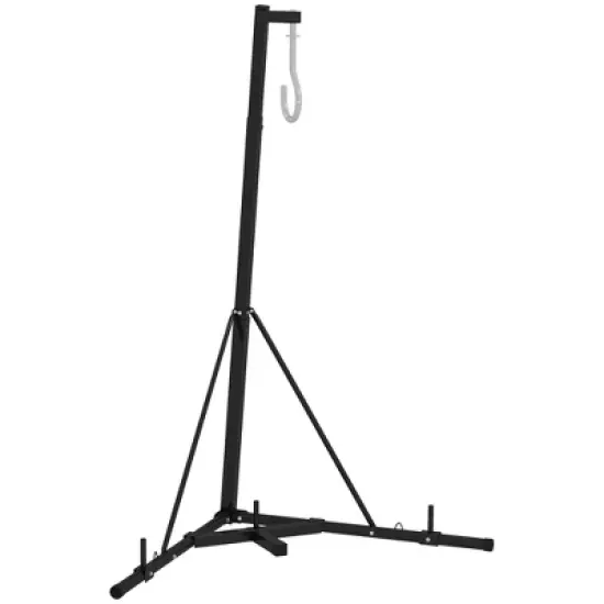 Dexmalle Height Adjustable Heavy Bag Stand with Weighted Base image {8}