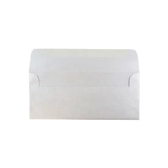 JAM Paper #10 Metallic Business Envelopes 4.125 x 9.5 Stardream Silver SD5360 image {1}