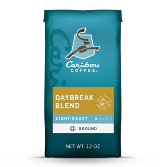 Caribou Coffee Daybreak Morning Blend Light Roast Ground Coffee - 12oz image {6}