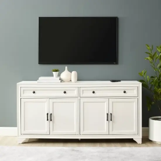 Tara Sideboard Distressed White - Crosley image {5}