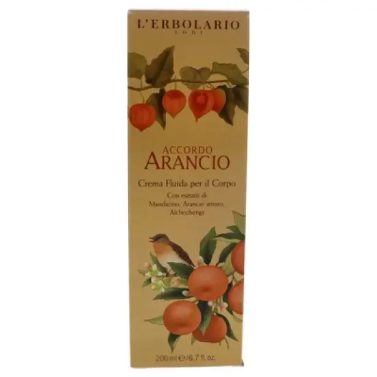 Accordo Arancio Body Cream by LErbolario for Unisex - 6.7 oz Body Cream image {4}