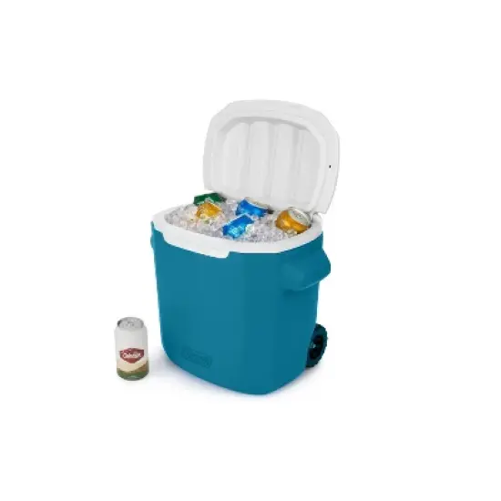 Coleman Chiller 28qt Wheeled Cooler - Ocean image {2}