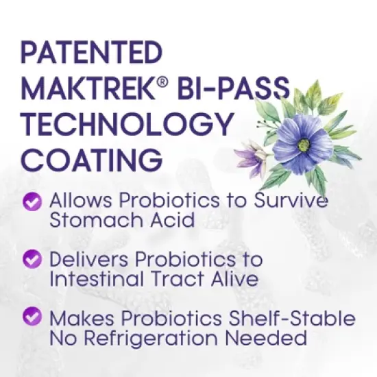 Probiotics for Women 50 Billion CFU - 16 Strains, Vaginal pH Health & Immune Support, Prebiotics & Cranberry - 60 Capsules By Nature's Nutrition image {4}