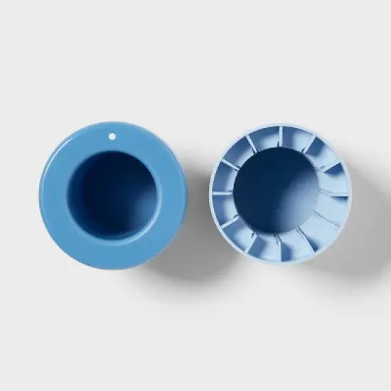 2pc Silicone Crushed Ice Squeezable Cylinder Ice Cube Mold - Room Essentials&trade; image {2}