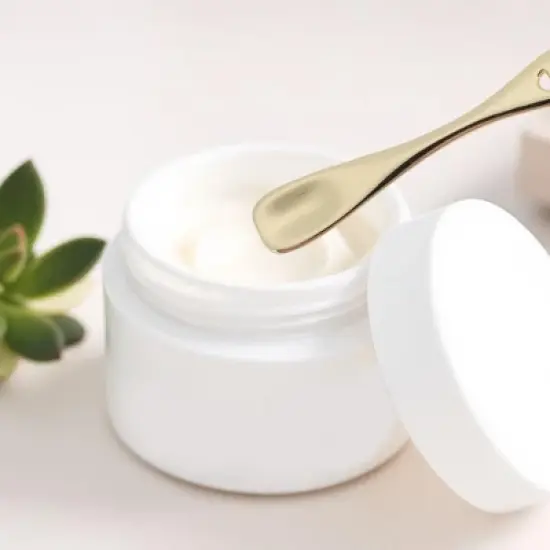 Unique Bargains Hangable Wave Tail Mini Makeup Cosmetic Spoon 2 Pcs image {1}