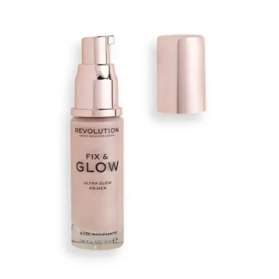 Makeup Revolution Fix & Glow Primer - 0.84 fl oz image {1}
