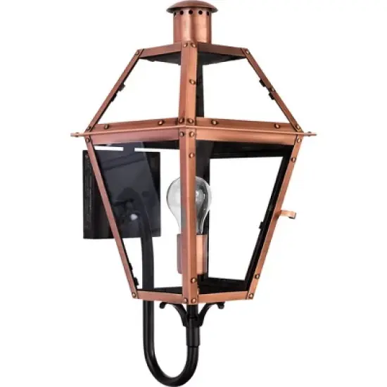 Quoizel Lighting Rue De Royal 1 - Light Sconce in  Aged Copper image {5}