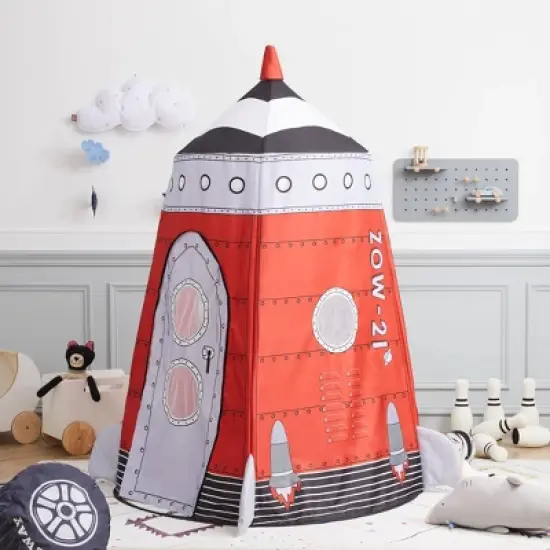 Rocket Pop Up Playhome Tent - Wonder & Wise image {2}