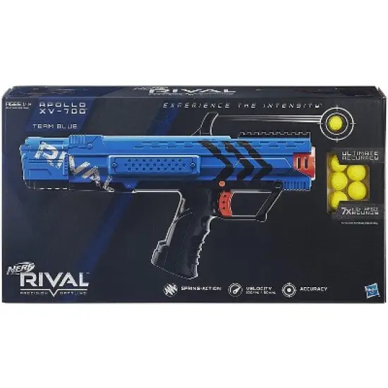 Nerf Rival Apollo XV 700 Spring-Action Blaster | Blue image {1}