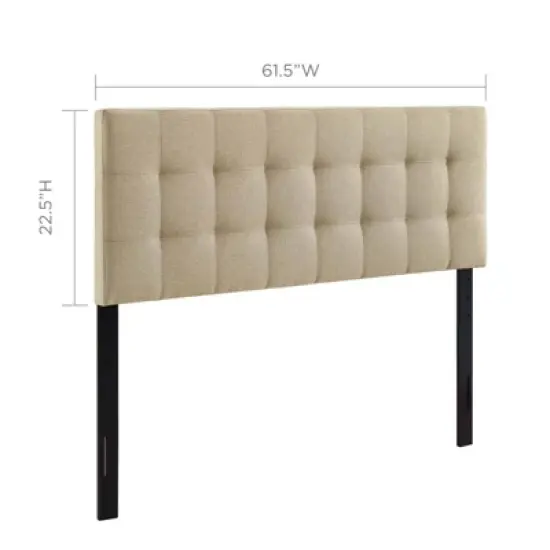 Lily Upholstered Fabric Headboard - Modway image {1}