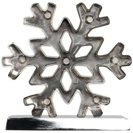 Northlight Snowflake Metal Christmas Stocking Holder - 5" image {5}