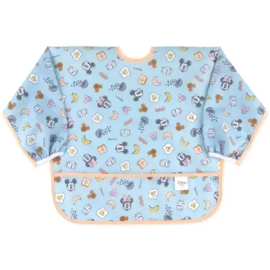 Bumkins Disney Longsleeve Bibs - Mickey and Minnie image {6}