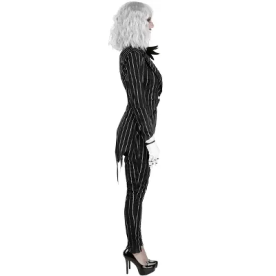 HalloweenCostumes.com Women's Disney Jack Skellington Halloween Costume | The Nightmare Before Christmas Outifts for Cosplay image {4}