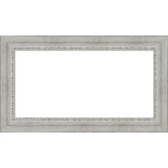 Amanti Art Rustic White Wash Framed Dry Erase Magnetic Board image {11}