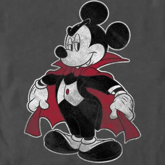 Men's Mickey & Friends Halloween Retro Vampire T-Shirt image {1}