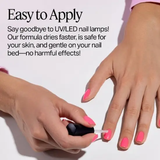 Nailboo Dip Powder Top Coat Nail Polish - 0.5 fl oz image {1}