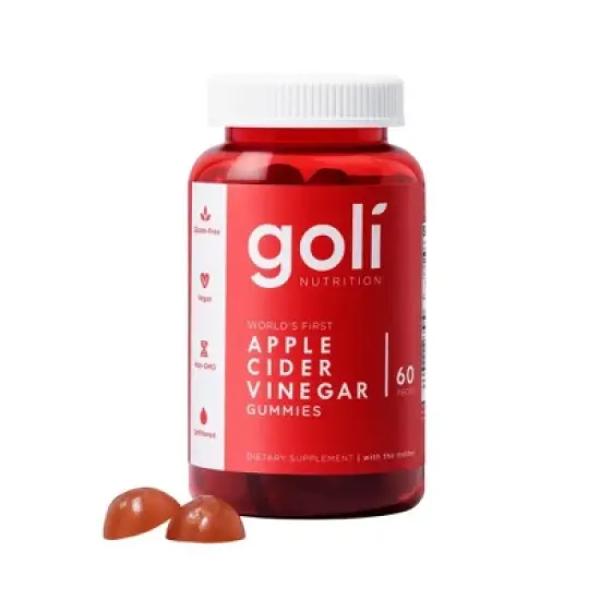 Goli Nutrition Apple Cider Vinegar Vegan Gummies - 60ct image {4}