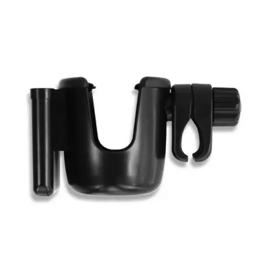 WONDERFOLD 2-in-1 Cup and Phone Holder - Black image {5}